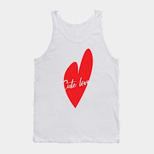 Cute love Tank Top